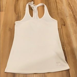 White under armor tank!